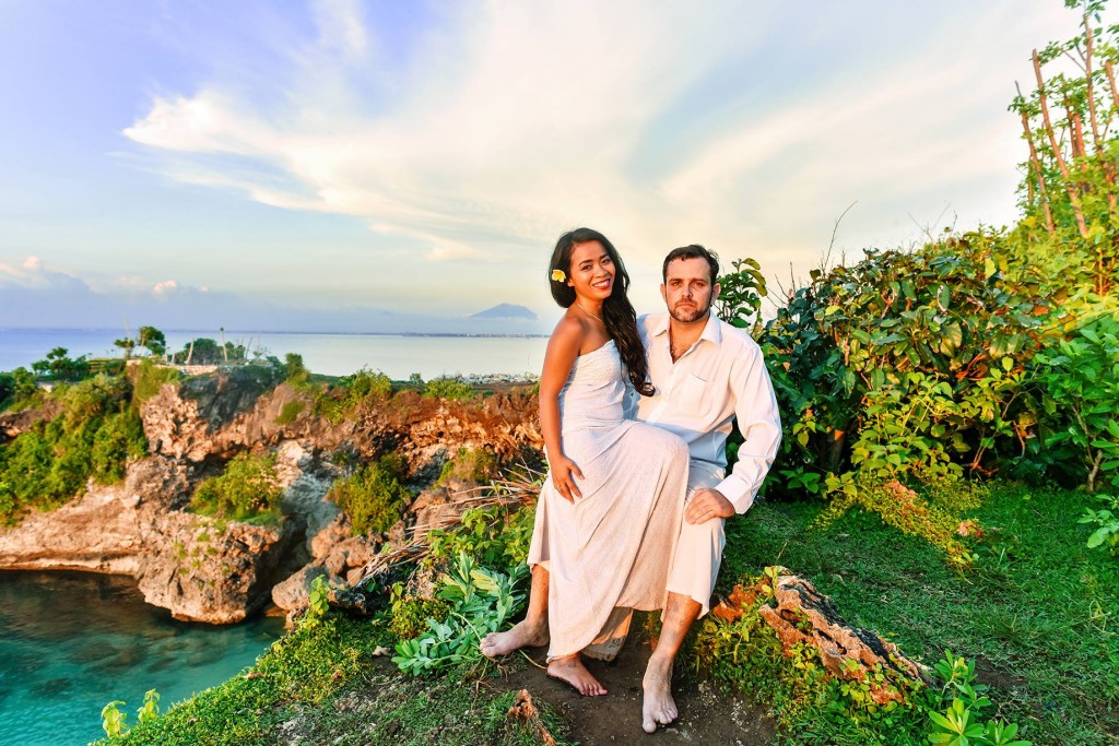Daisy et Florian, organisateurs de mariage a Bali