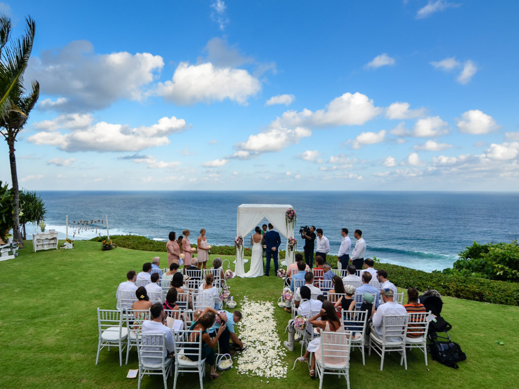 Cérémonie de mariage à Bali