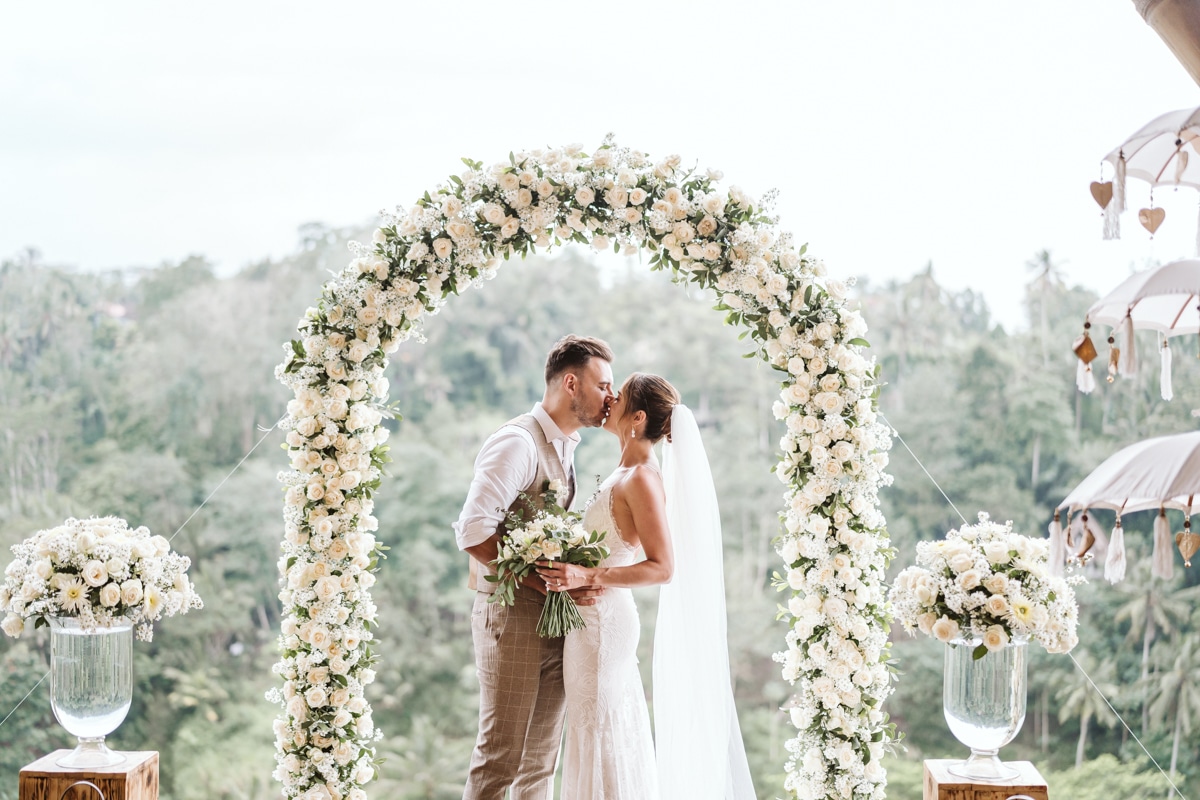 Dinner wedding Emma Nick Bali