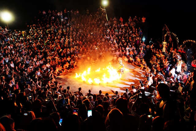 kecak dance a Uluwatu kecak dance a Uluwatu