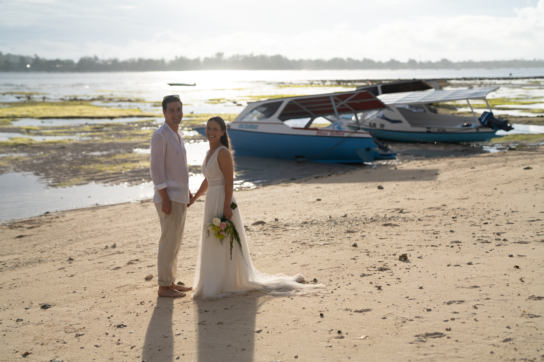 Portrait golden hour d’Amandine et Thibault, Gili Meno